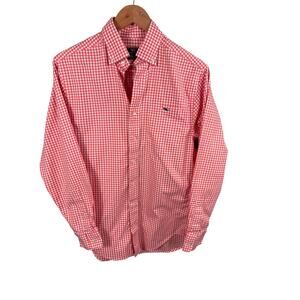 Vineyard Vine Men Size XS Plaid Window Pane Classic Fit Tucker Long Sleeve Shirt